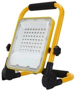 Faro LED Portatile Ricaricabile 50W 3 Potenze di 5.000K + luce Rossa/Blu lampeggiante USB Aut. 5-8h IP65