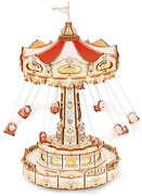 RoboTime - Puzzle carillon 3D Giostra a catena 3xAAA