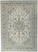 Kashan Tappeto 340 x 240 Beige (Iran) Annodato A Mano