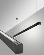 Millet sospensione doppia emissione nera a led 3000k 3380+1290lm 23...