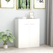 Credenza bianca 60x30x75 cm in truciolato