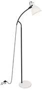 Lampada da terra ZUMBA 1xE27/40W/230V bianco/nero