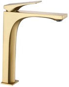 Rubinetto da lavabo Rea Joe Brush Gold High
