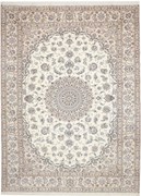 Nain Tappeto 250x340 Beige (Iran) Annodato A Mano