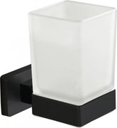 Mexen Asis bicchiere per spazzolini, nero - 7017638-70