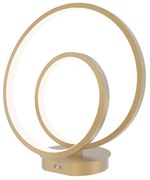 Lampada da tavolo LED Lieve oro, luce con 3 temperature di colore 2340 LUMEN