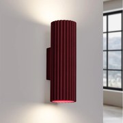 Brilagi - Applique LED CRESTO 2xGU10/10W/230V 20 cm bordeaux