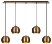 Lampadario su filo SIVANI 5xE27/100W/230V