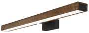 Brilagi-Illuminazione a LED per specchi da bagno WOODY MIRROR LED/12W/230V IP44 quercia/nero