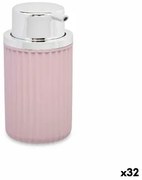 Dispenser di Sapone Rosa Plastica 32 Unità (420 ml)