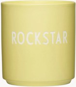 Tazza con scritta Favourite Rockstar