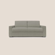 Nixon Divano letto matrimoniale con materasso 20 cm in tessuto impermeabile T03 talpa