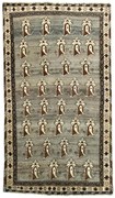 Gabbeh Tappeto persiano 150 x 260 Nero (Iran) Annodato A Mano