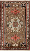 Shiraz Tappeto persiano 80x140 (Iran) Annodato A Mano
