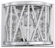 LUXERA 46063 - Applique STIXX 1xG9/33W/230V argento