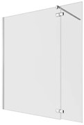 Walk-in neo L 140 x H 200 cm, vetro 8 mm vetro senza finitura / trasparente cromo