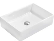 Mexen Dina lavandino da appoggio 47 x 33 cm, bianco - 21454700