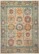 Samarkand Tappeto orientale 210x150 Grigio (Pakistan) Annodato A Mano