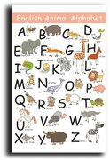 Quadro per bambini 45x70 cm Alphabet - Wallity