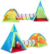 Tenda da gioco per bambini 3in1