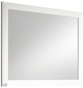 Specchio rettangolare bianco 80 x 80 cm