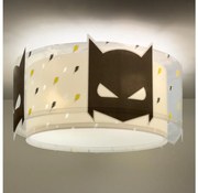 Dalber 61806 - Plafoniera per bambini DARK HERO 2xE27/15W/230V