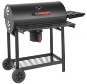 Barbecue Tennessee a carbonella con struttura in acciaio verniciato nero