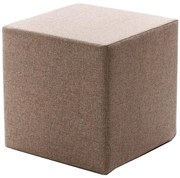 Pouf CUBI 40x40 cm marrone