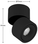 Arcchio Faretto da soffitto Rotari, 8,9W, a 1 luce, nero