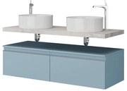 Mobile da bagno sotto lavabo Ofset grigio L 120 x H 60 x P 48 cm, lavabo non incluso