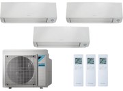 Climatizzatore Trial Split Reversibile Daikin Perfera All Season A+++/A++ 7000 + 9000 + 9000 BTU Inverter Wi-Fi (3MXM68A + FTXM20A + FTXM25A +