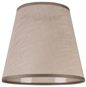 Paralume di ricambio LORENZO E27 diametro 16 cm beige