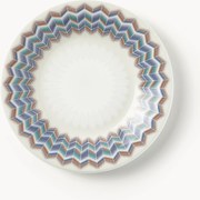 Set di 6 piatti da torta in Fine Bone China Jarris