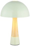 Globo 51570114 - Lampada da tavolo PAULIN 1xE27ILLU/40W/230V verde