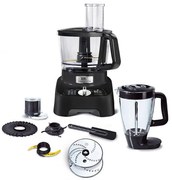 Tefal - Robot da cucina DOUBLE FORCE 1000W/230V nero
