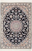 Nain Tappeto 80 x 120 Blu (Iran) Annodato A Mano