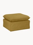 Poggiapiedi da divano in lino Nomad