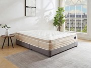 Materasso 140x190cm ibrido molle insacchettate 7 zone e gel memory rinfrescante sp. 30cm - NAZILI di YSMÉE
