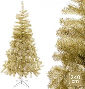 Albero di Natale Dorato Metallo Plastica 240 cm