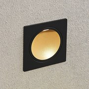 Lucande Applique a LED da incasso Pordis, IP65, quadrata