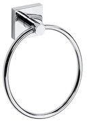 Porta asciugamani 16,8x18,8 cm argento