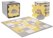 KINDERKRAFT select - Puzzle in schiuma LUNO 30 pezzi grigio/giallo