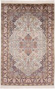 Cashmere Silk Tappeto orientale 130x190 (Indian) Annodato A Mano