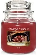 Crisp campfire apples, candela in giara media Yankee Candle