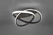 Course plafoniera led 18w · 1x 2400lm, 3000k spirale antracite con ...