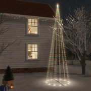 Albero di Natale a Cono Colorato con LED, 1134 / 230x800 cm