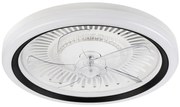 Plafoniera LED con ventilatore GEMMA LED/37W/230V bianco + +TC