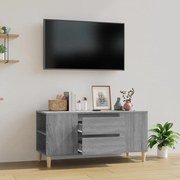 Mobile porta tv grigio sonoma 102x44,5x50 cm legno multistrato