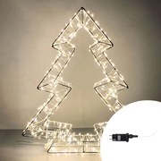 Albero di Natale luminoso 25cm 400 Led Bianco Caldo Wisdom