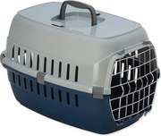 Trasportino blu/grigio per animali domestici 32x48,5 cm Dog Fantasy Carrier – Plaček Pet Products